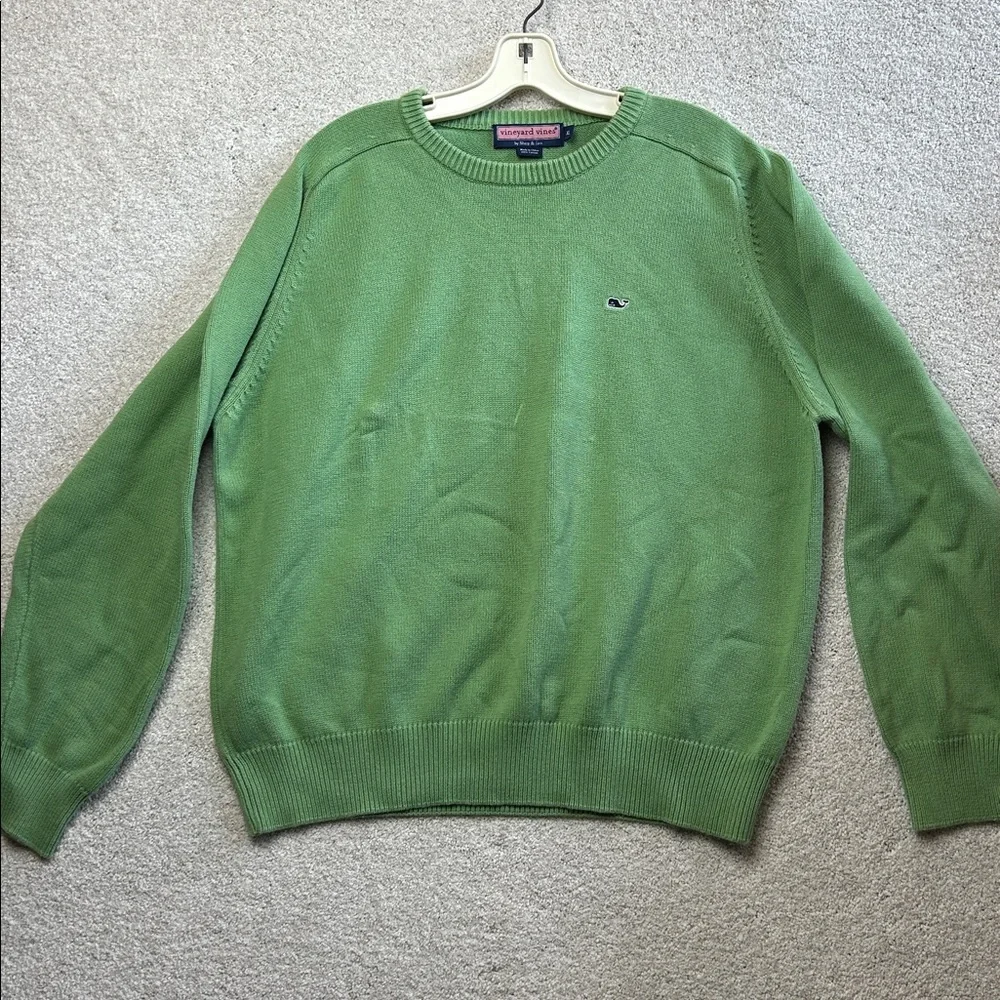 Vineyard Vines Light Green Crewneck Sweater XL